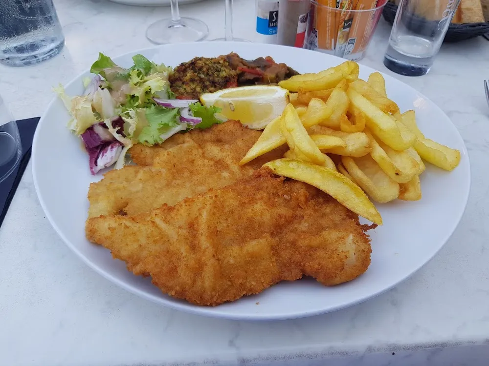 Escalope Milanaise Et Frites Fraîches